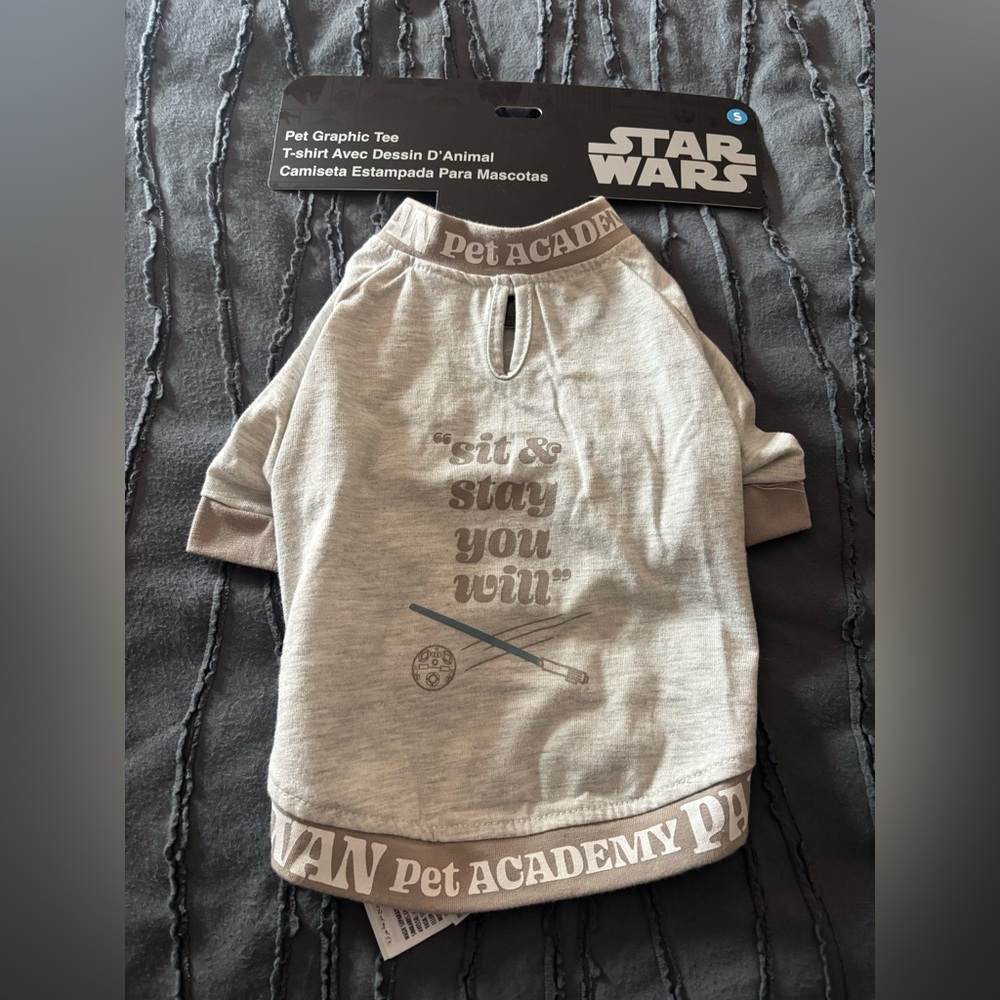 NWT Disney Star Wars dog shirt - S